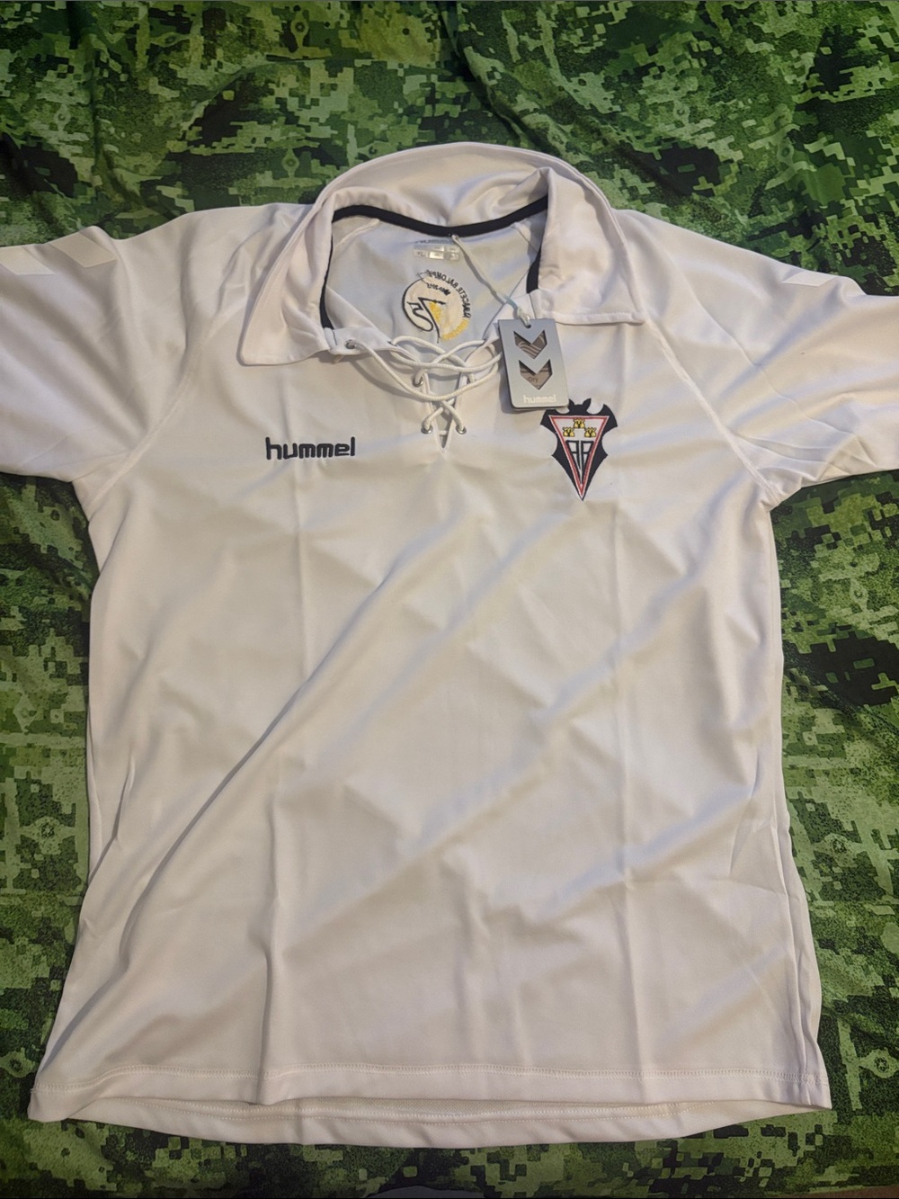 Hummel Albacete Balompie Spain Soccer Jersey